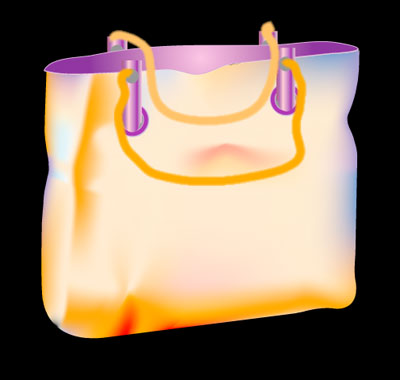 Yellow Bag 2 - Graphic Design with Adobe Illustrator