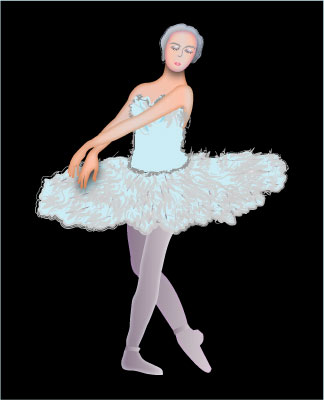 Ballerina - Graphic Design with Adobe Illustrator