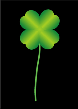 Four-Leaf Clover - Graphic Design with Adobe Illustrator