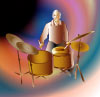 Drummer - Graphic with Adobe Illustrator