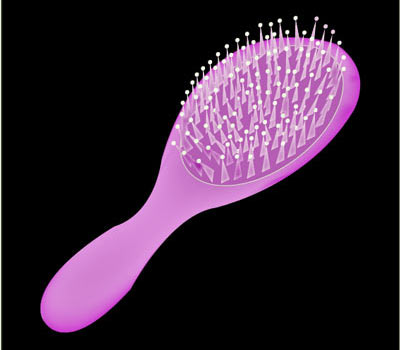 Hairbrush 2 - Graphic Design with Adobe Illustrator