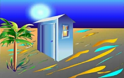 Outhouse-Graphic Design with Canvas Software