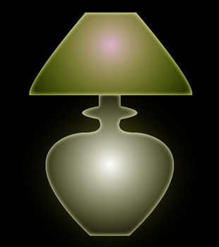 Lamp - Graphic Design with Adobe Illustrator