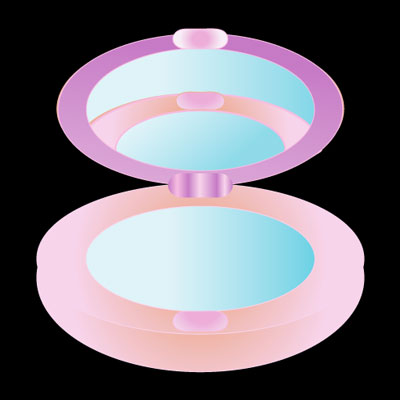 Pink Makeup Case - Graphic Design with Adobe Illustrator