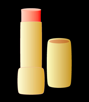 Red Makeup Stick - Graphic Design with Adobe Illustrator