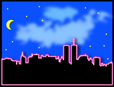 New York Skyline - Graphic Design with Adobe Illustrator