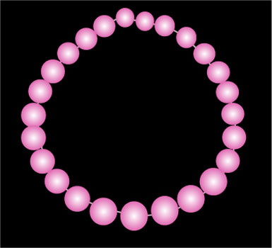 Pink Pearls - Graphic Design with Adobe Illustrator