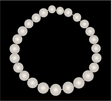 White Pearls - Graphic Design with Adobe Illustrator