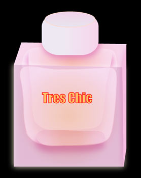 Pink Perfume Bottle - Graphic Design with Adobe Illustrator