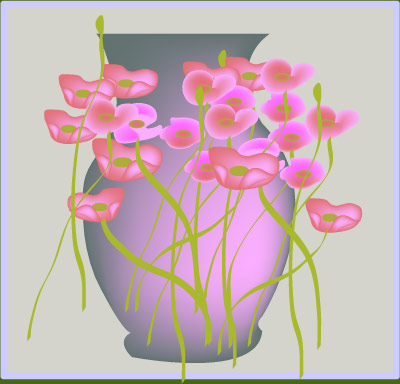 Poppies - Graphic Design with Adobe Illustrator