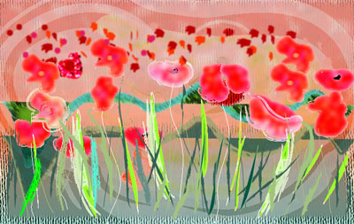Poppies - Graphic Design with Adobe Illustrator