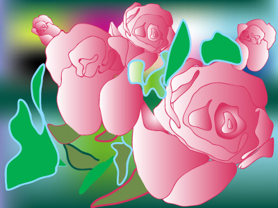 Roses - Graphic Design with Adobe Illustrator