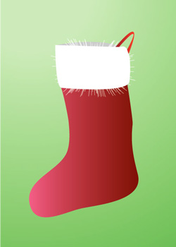 Christmas Stocking - Graphic Design with Adobe Illustrator