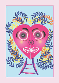 Valentine Heart - Graphic Design with Adobe Illustrator